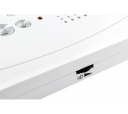 DOMOFON ''EURA'' ADP-62A3 - biały, dwurodzinny, głośnomówiący, obsługa 2 wejść, czytnik RFID ico 8