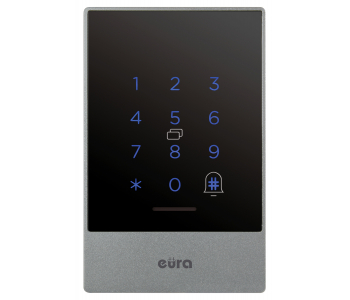 ZAMEK SZYFROWY ''EURA'' AC-03C9 - Bluetooth, Mifare, natynkowy, zewnętrzny IP55